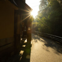黒川温泉,記念日,朝